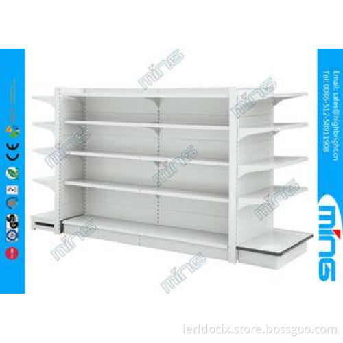 5 Layers Steel Supermarket Display Shelves / Light Duty Dis